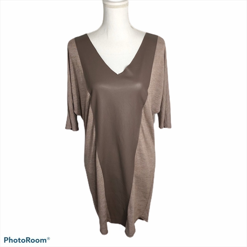 Velvet Graham & Spencer Brown Tunic Dress Small
